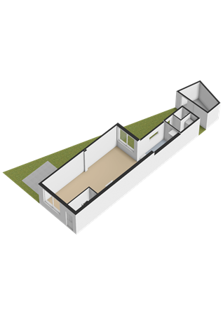 Floorplan - Nieuwstraat 22, 2223 BR Katwijk aan Zee